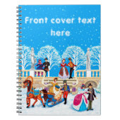 冬の散歩 ノートブック (正面)