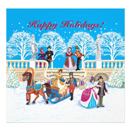 冬の散歩 フォトプリント            (正面)