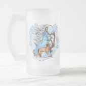 冬の散歩 フロストグラスビールジョッキ (左)