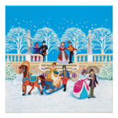 冬の散歩 ポスター (正面)