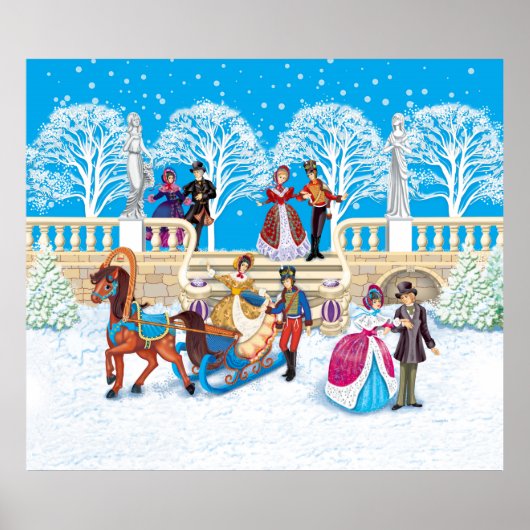 冬の散歩 ポスター (正面)