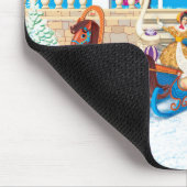 冬の散歩 マウスパッド (コーナー)