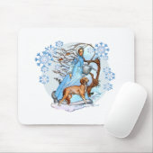 冬の散歩 マウスパッド (マウス)