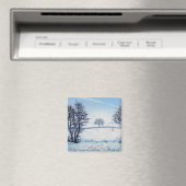 冬の散歩 マグネット (インサイチュ (食洗機))