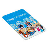 冬の散歩 マグネット (右側)