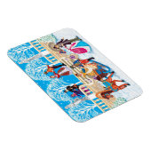 冬の散歩 マグネット (右側)