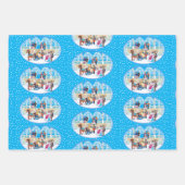 冬の散歩 ラッピングペーパーシート (正面3)