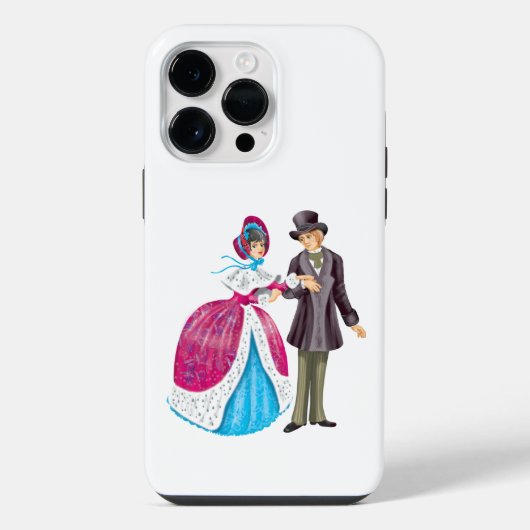 冬の散歩 iPhoneケース (裏面)