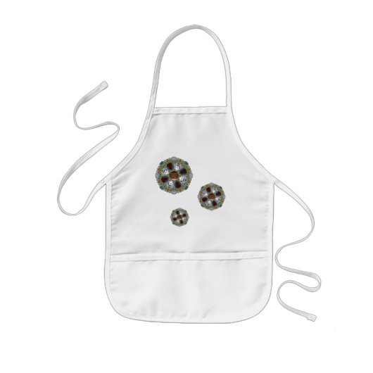 冬の新しいエプロン 子供用エプロン (正面)