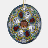 冬の新しいオーナメント セラミックオーナメント (左)