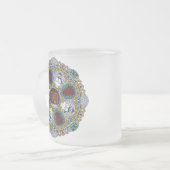 冬の新しいマグ フロストグラスマグカップ (正面左)