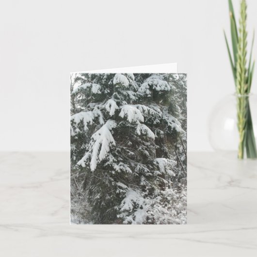 冬の旅行 シーズンカード (正面)