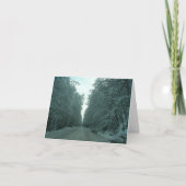 冬の旅行 シーズンカード (正面)