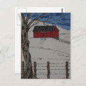 冬の日だけ ポストカード (正面/裏面)