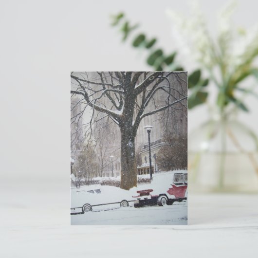 冬の日にシカゴ通り – はがき (スタンド正面)