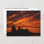 冬の日の出はがき ポストカード (正面/裏面)