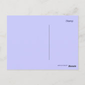 冬の日の出カスタマイズ可能デザイン ポストカード (裏面)