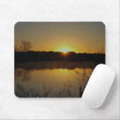 冬の日の出 マウスパッド (マウス)