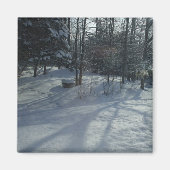 冬の日の出 マグネット (正面)