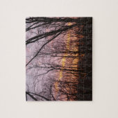 冬の日の出II ジグソーパズル (縦)