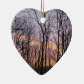 冬の日の出II セラミックオーナメント (右)