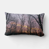 冬の日の出II ランバークッション (裏面)