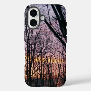 冬の日の出II iPhone 16ケース