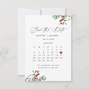 冬の日付の保存 セーブザデート