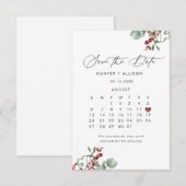 冬の日付の保存 セーブザデート (正面/裏面)