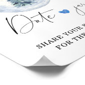 冬の日付の夜のアイディア。日付jarブライダルゲーム ポスター (角)