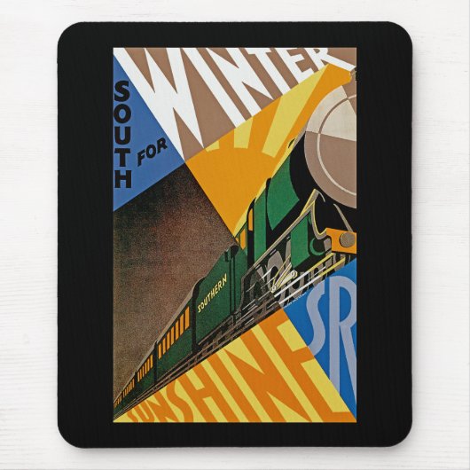 冬の日差しに南 マウスパッド (正面)