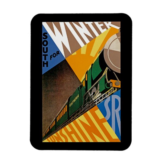 冬の日差しに南 マグネット (縦)