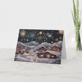 冬の日本のささやき シーズンカード