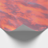 冬の日没の包装紙 ラッピングペーパー (角)