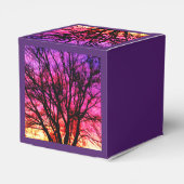 冬の日没の木 フェイバーボックス (裏面サイド)