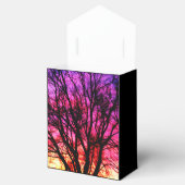 冬の日没の木 – 黒 フェイバーボックス (オープン)