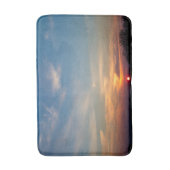 冬の日没の空 バスマット (正面縦)