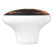 冬の日没自然景観写真 セラミックノブ (側面)