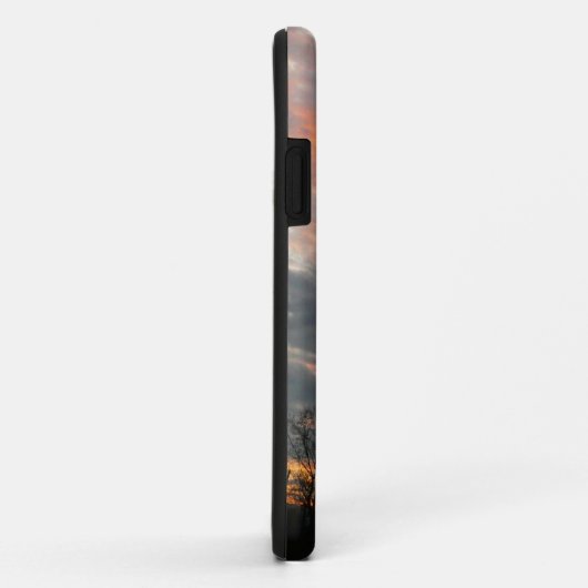 冬の日没自然景観写真 Case-Mate iPhoneケース (裏面/右)