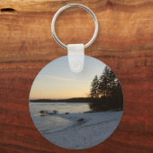 冬の日没 キーホルダー (正面)