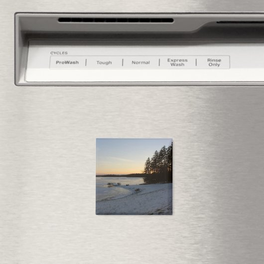 冬の日没 マグネット (インサイチュ (食洗機))