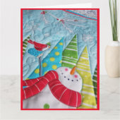 冬の日 カード (正面)