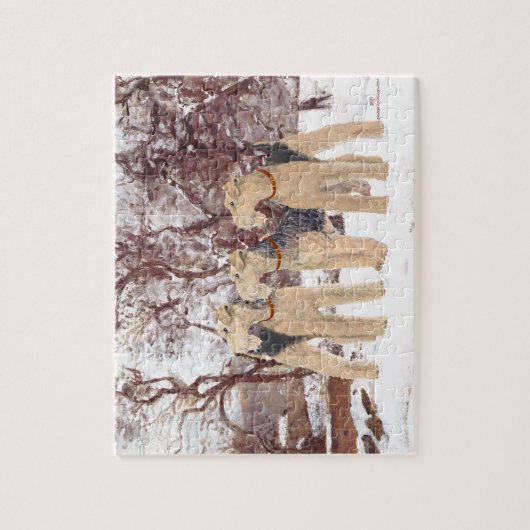 冬の日 ジグソーパズル (縦)