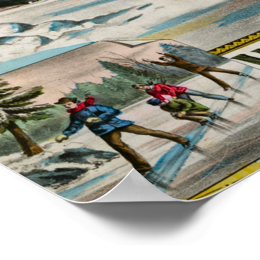 冬の日 ポスター (角)