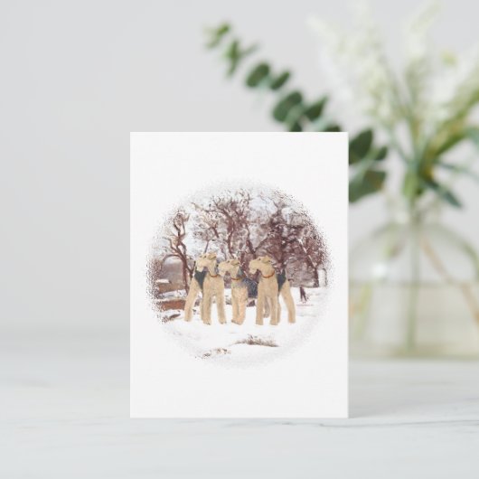 冬の日 ポストカード (スタンド正面)