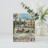 冬の日 ポストカード (スタンド正面)