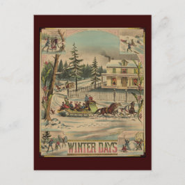 冬の日 ポストカード