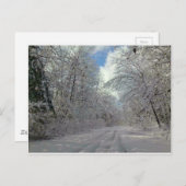 冬の日 ポストカード (正面/裏面)