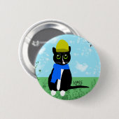 冬の日 缶バッジ (正面&裏面)