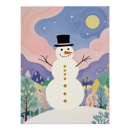 冬の明るいウォッチャー ポスター